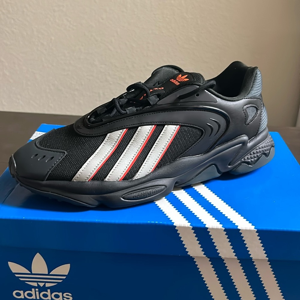 Adidas Originals Oztral Shoes 'Core Black Solar Red' GZ9408